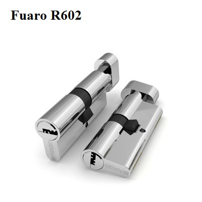 Цилиндр Fuaro R602/90 (40+10+40) CP 5кл. ХРОМ