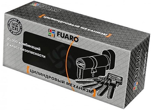 Цилиндр Fuaro R602/70 (30+10+30) CP 5кл. ХРОМ