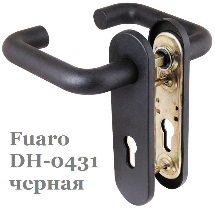 Ручка дверная Fuaro DH-0431 NE черная