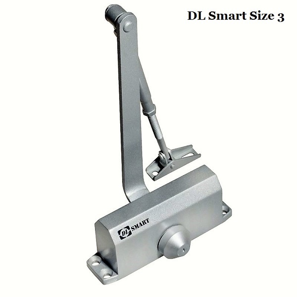 Дверной доводчик DL smart size 3 silver 65кг