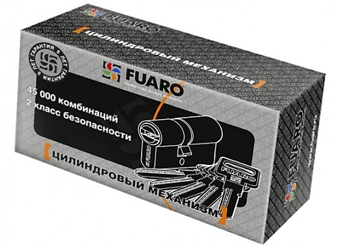 Цилиндр Fuaro R600/90 (40+10+40) PB 5кл. ЛАТУНЬ