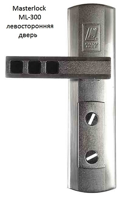 Ручки Master-lock ML-300 Quatro левосторонние (комплект)
