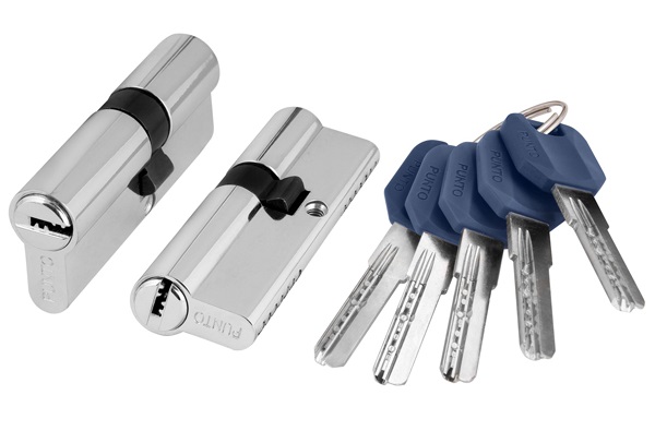 Цилиндр Punto Z4000Key60(25+10+25) CP хром